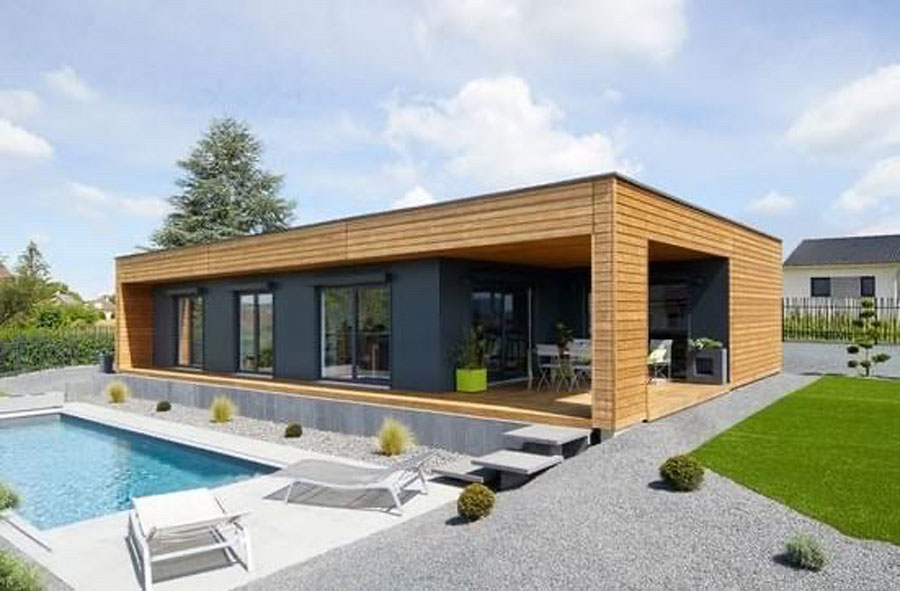 Nhà lắp ghép tấm nhựa Composite của DANH KIM CÁT