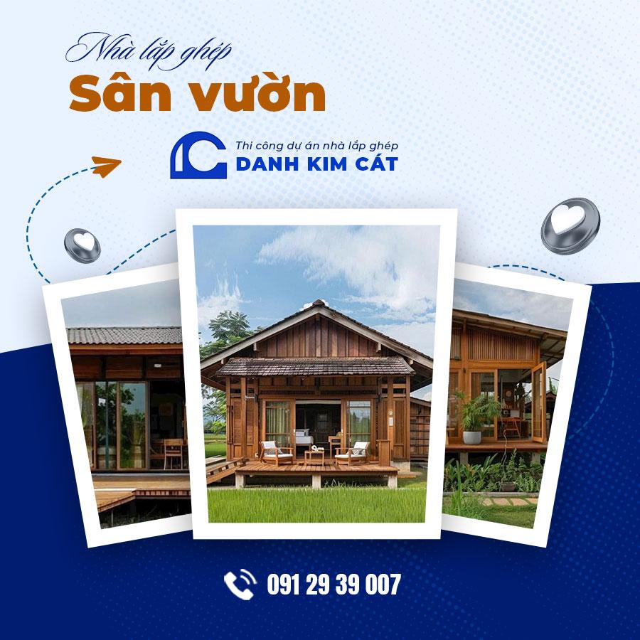 Slider - Nhà lắp ghép Sân vườn
