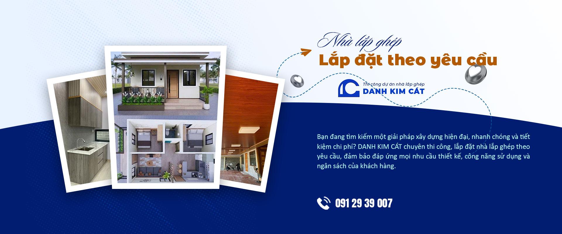 Nhà Lắp Ghép - Thi công lắp đặt theo yêu cầu