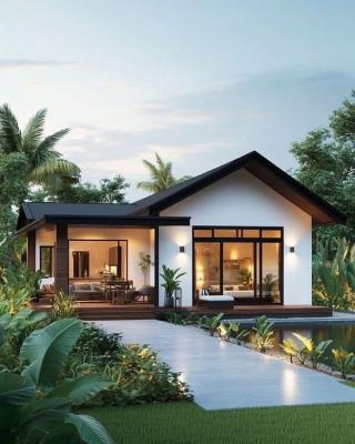 Mẫu nhà lắp ghép Tấm Gỗ Xi Măng 08